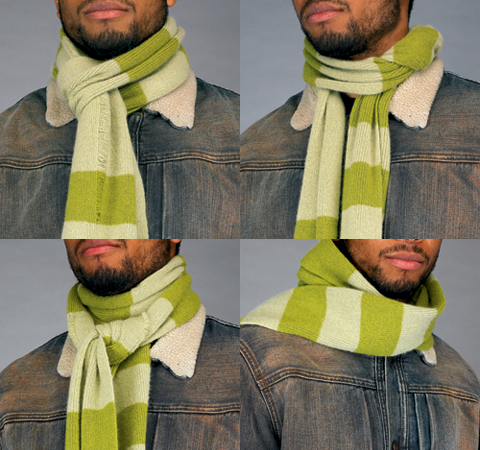 How to tie a scarf: « www.